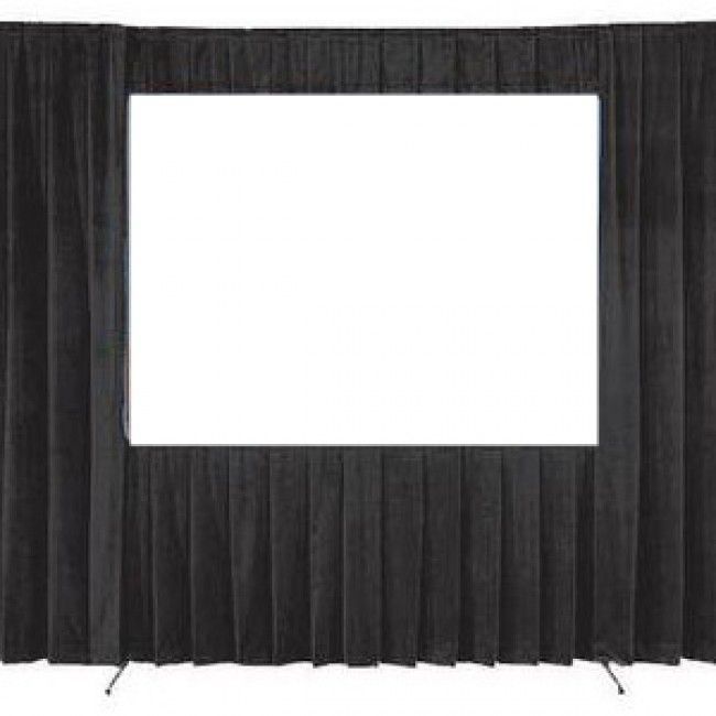 Hire Fast Fold Screen Drape Kit - HIRE 10 to 16 foot, hire Projectors, near Kensington