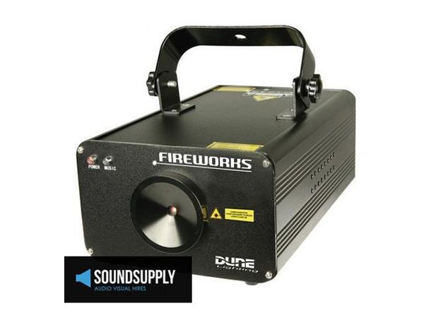 Hire Red Green Laser Multi-Point Dune Fire Work 120mW