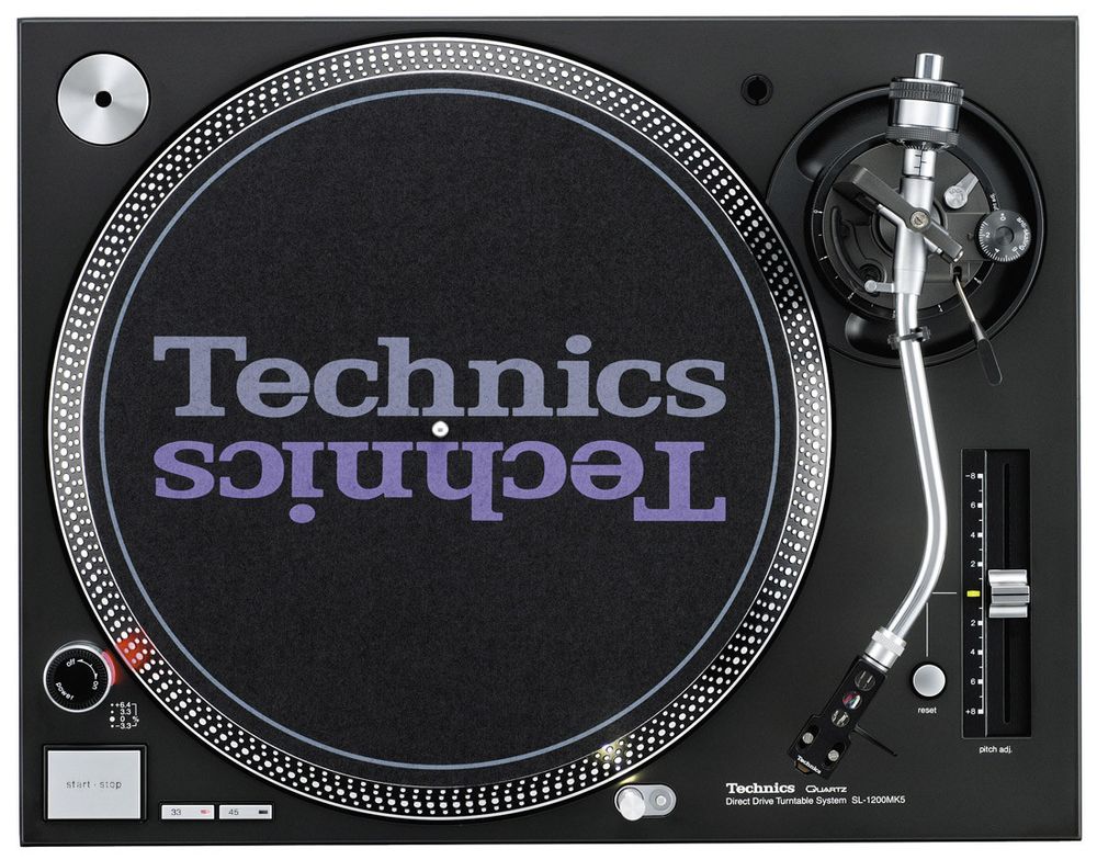 Hire 1 x Technics SL1210s Turntables with Isonoe Feet, hire DJ Decks, near Tempe