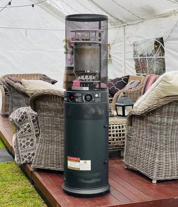 Hire Package 1 – 1 x Area heater with 9kg gas bottle included, hire Miscellaneous, near Blacktown