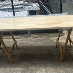 Hire Timber Trestle Table, in Sumner, QLD