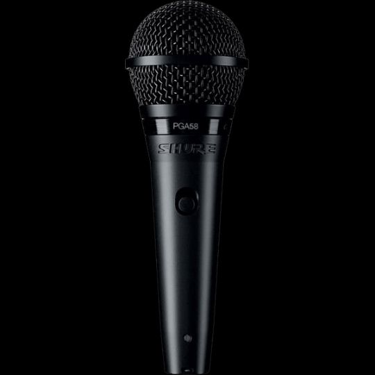 Hire Shure PGA58 Dynamic Microphone, hire Microphones, near Caloundra West