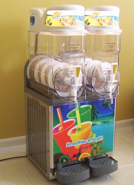 Hire Twin Bowl Slushie Machine- Package 2- 240 drinks
