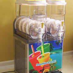 Hire Twin Bowl Slushie Machine- Package 2- 240 drinks, in Liverpool, NSW