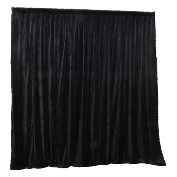 Hire Curtain Call 3.1m x 3m Black Stage Drape - Velvet