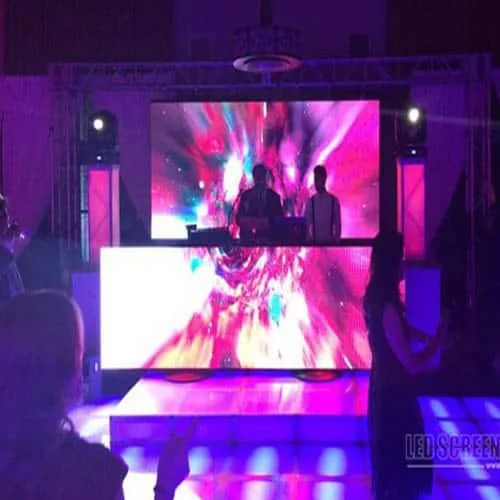 Hire 3m x 3m DJ BOOTH LED SCREEN, hire Miscellaneous, near Riverstone