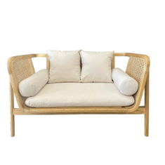 Hire Natural Rattan Sofa Lounge Hire, in Blacktown, NSW