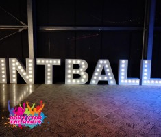 Hire LED Light Up Letter - 120cm - Z