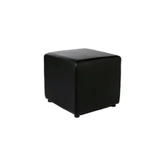 Hire Black Ottoman Cube