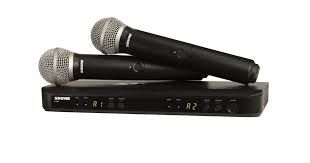 Hire Shure BLX dual cordless microphone, hire Microphones, near Croydon Park