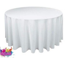 Hire White Tablecloth - Suit 1.2Mtr Banquet Table, in Geebung, QLD