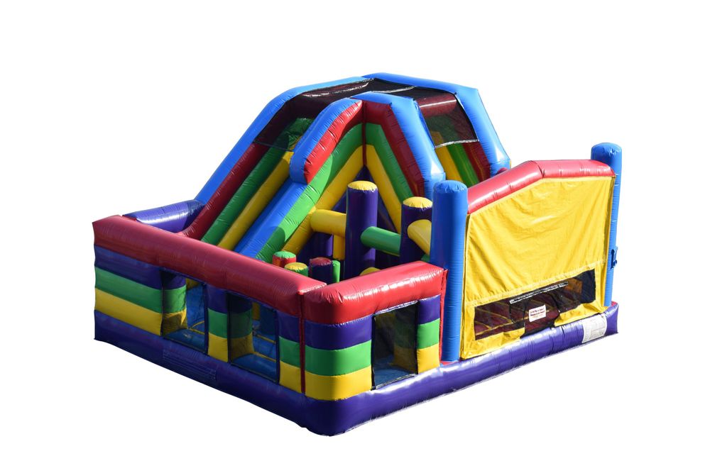 Hire Double Lane Wild Splash with Pool VOTED BEST FUN !!, hire Jumping Castles, near Tullamarine image 1