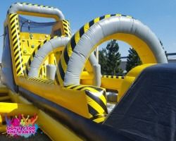 Hire 15 Mtr Atomic 2 Obstacle Course, hire Jumping Castles, near Geebung image 1