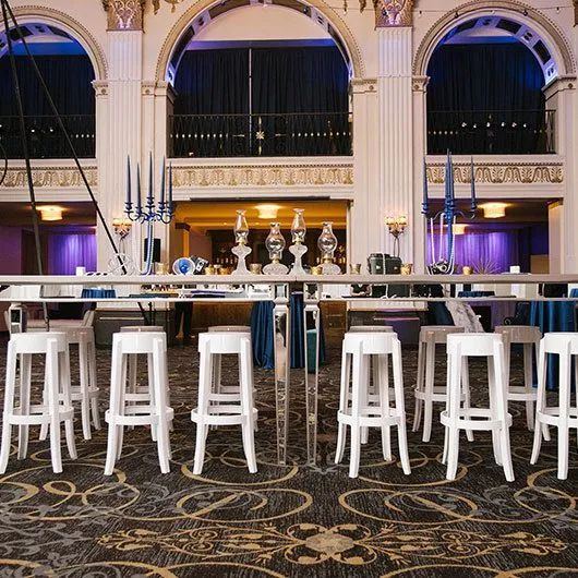Hire Ivory Ghost Stool Hire, hire Chairs, near Blacktown