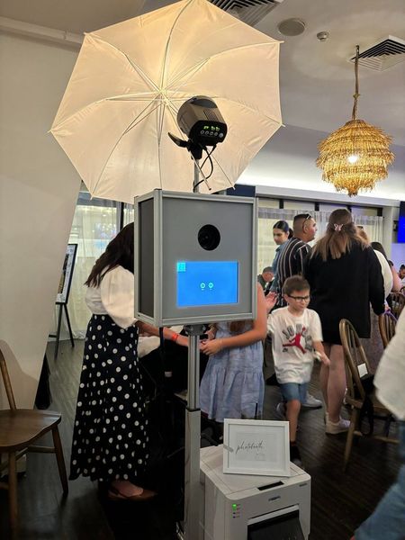 Hire Photo Booth with Umbrellla, in Haberfield, NSW