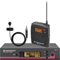 Hire Sennheiser G3 EW100 wireless lapel microphone with rack receiver