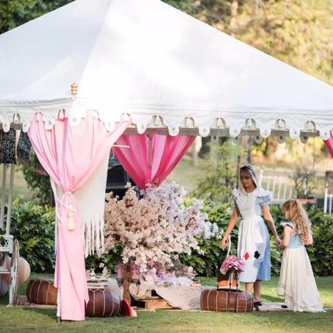 Hire Luxury Marquee 4x4 Metre Pink, hire Marquee, near Brookvale image 1