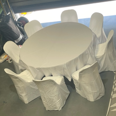 Hire Round 5ft Table Package, in Sumner, QLD