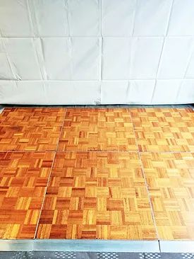 Hire Parquetry Dance Floor wooden Block Per Sqm, hire Miscellaneous, near Ingleburn image 1