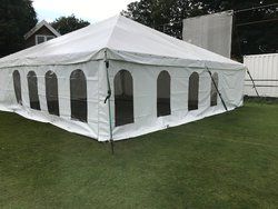 Hire 8m x 18m White Framed Marquee