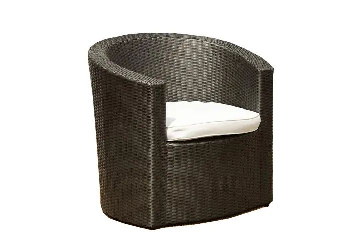 Hire WICKER CHARCOAL FURNITURE OUTDOOR SINGLE TUB CHAIR, hire Chairs, near Shenton Park