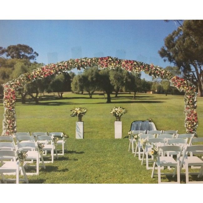 Hire Wedding Archway 7m x 3m high white - Hire, hire Miscellaneous, near Kensington image 1