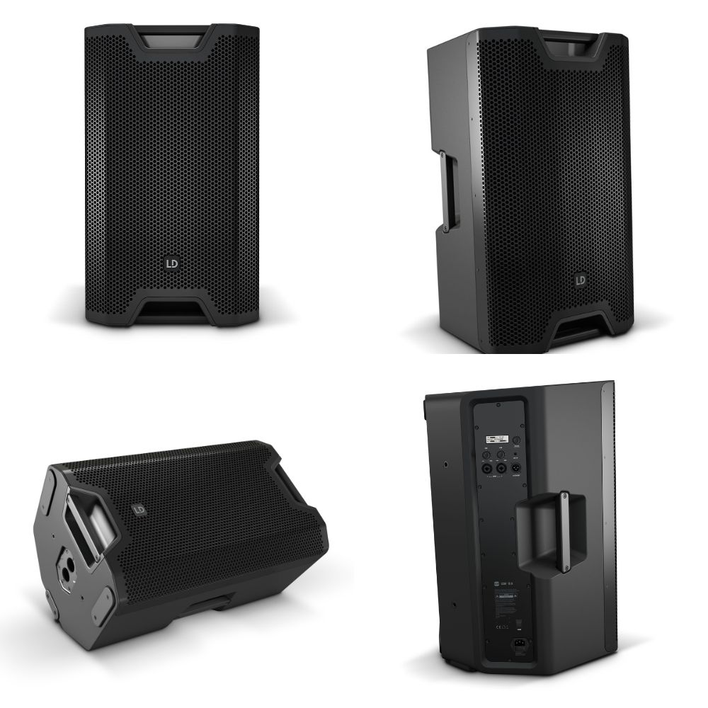 Hire LD Systems ICOA 15A – Active 15“ Inch Powered Coaxial PA Loudspeaker Black x 2, hire Speakers, near Caulfield South image 2