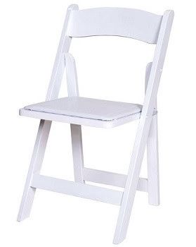 Hire White Folding Chair