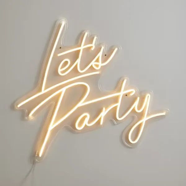 Hire Neon Sign Hire – Let’s Party