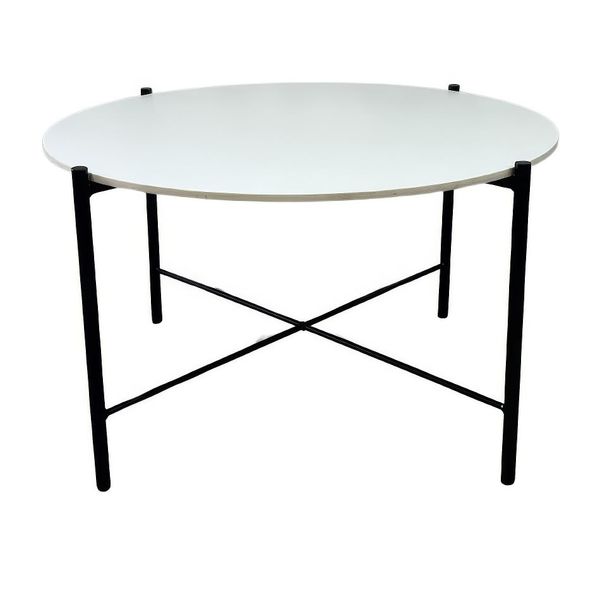 Hire Rectangular Gold Coffee Table Hire w/ Black Top