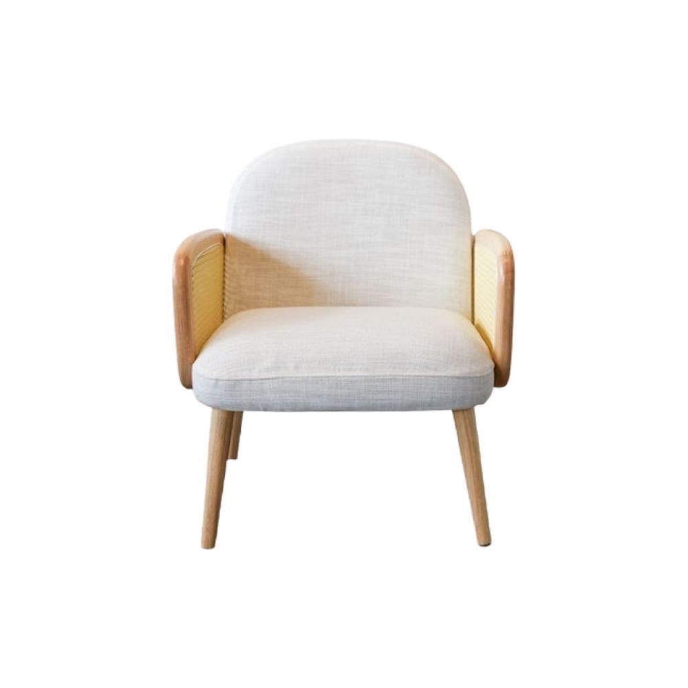 Hire JOSEF ACCENT CHAIR NATURAL, hire Chairs, near Brookvale image 1