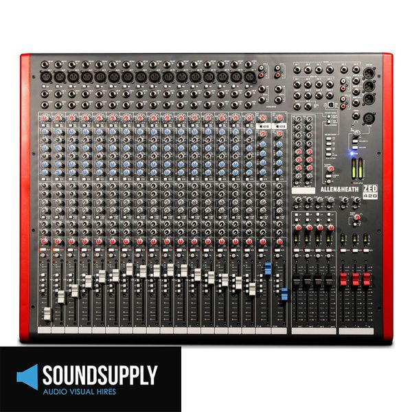 Hire Allen & Heath ZED-420 Live Sound Mixer