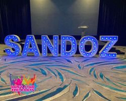 Hire LED Light Up Letter - 120cm - A, hire Party Lights, near Geebung image 2