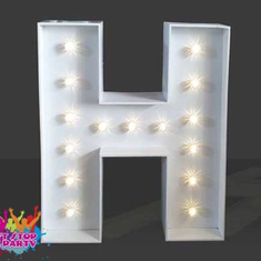 Hire LED Light Up Letter - 60cm - H