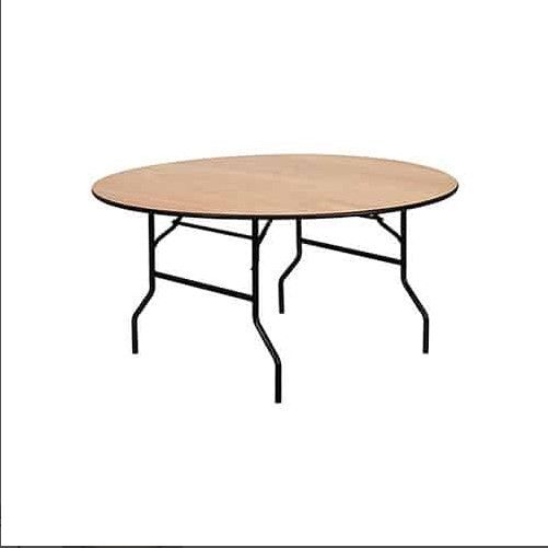 Hire Wooden Round Table Hire 5 Feet, hire Tables, near Riverstone