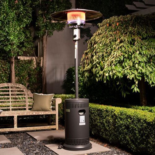 Hire 2 x Mushroom heaters with 2 x 9kg gas bottles