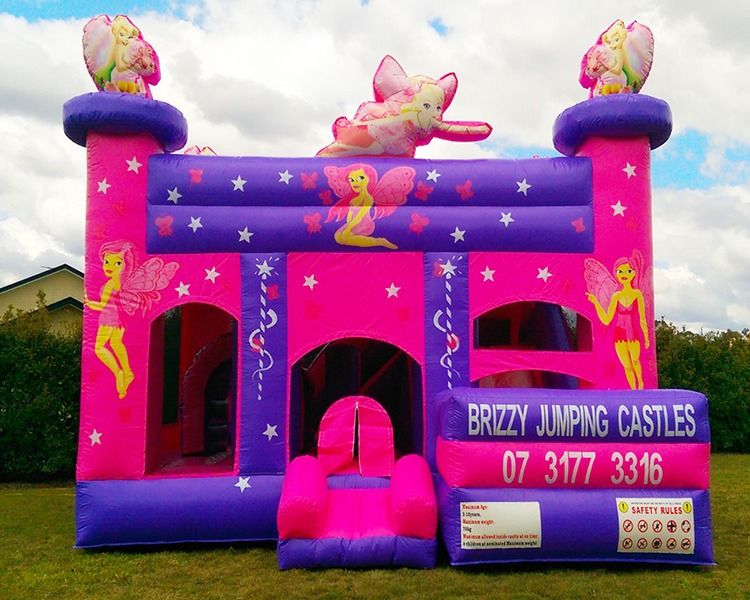 Hire World of Disney Combo Jumping Castle & Slide, hire Jumping Castles, near Geebung