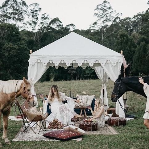 Hire Luxury Cabana 3x3 Metre White, hire Marquee, near Thomastown