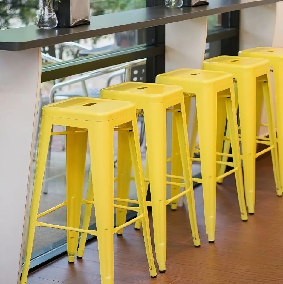 Hire Yellow Tolix Stool Hire, hire Chairs, near Auburn image 1