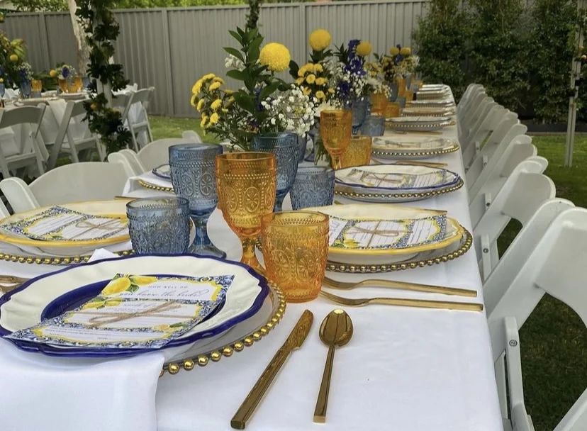 Hire White Standard Trestle Linen Hire, hire Tables, near Wetherill Park image 1