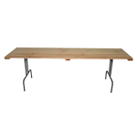 Hire 1.8m x .8m Rectangle Table