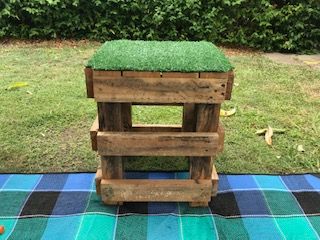 Hire Pallet Bench Single Seat