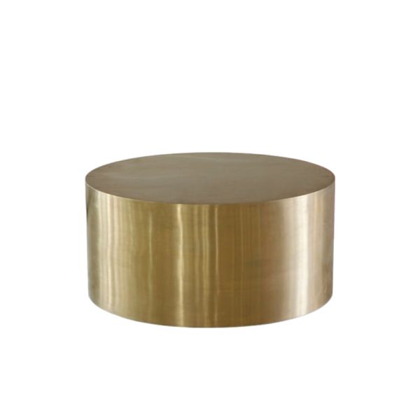 Hire DRUM COFFEE TABLE GOLD