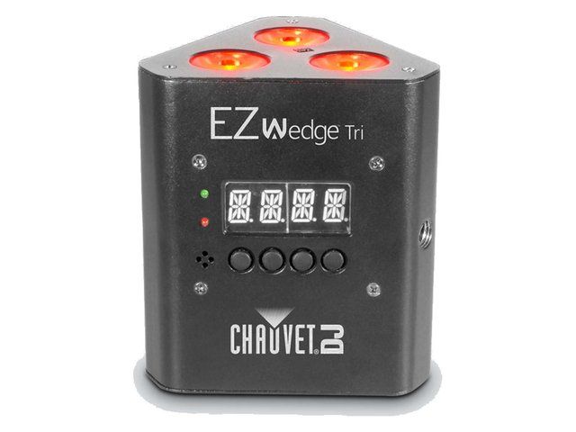 Hire CHAUVET BATTERY POWERED EZWEDGE TRI RGB LED UP LIGHT, hire Party Lights, near Ashmore