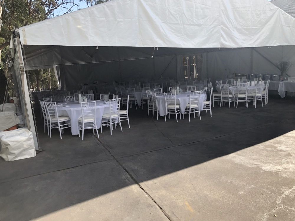 Hire Round Adult Table (8 – 9 Seater), hire Tables, near Seven Hills image 1