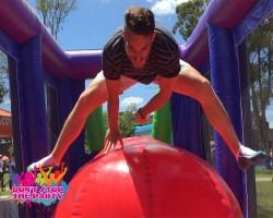 Hire Big Baller Obstacle, hire Jumping Castles, near Geebung