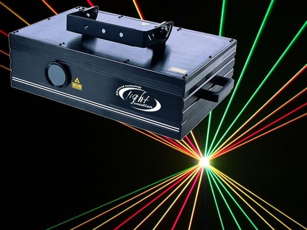 Hire LARGE RED GREEN BLUE LASER