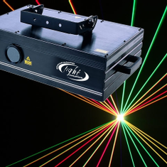 Hire LARGE RED GREEN BLUE LASER