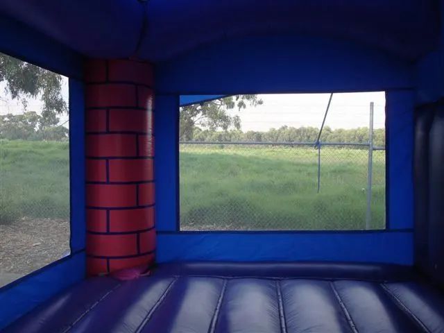 Hire (5m x 5m) Large Purple Combo Castle, hire Jumping Castles, near Brighton East