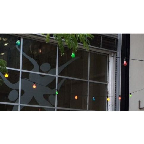 Hire Festoon Mixed Colored Globes 20m Hire, hire Party Lights, near Kensington